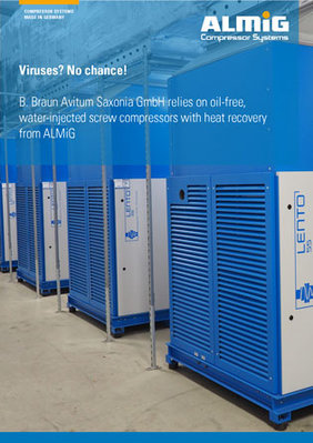 Cover picture - ALMiG Case study with B. Braun