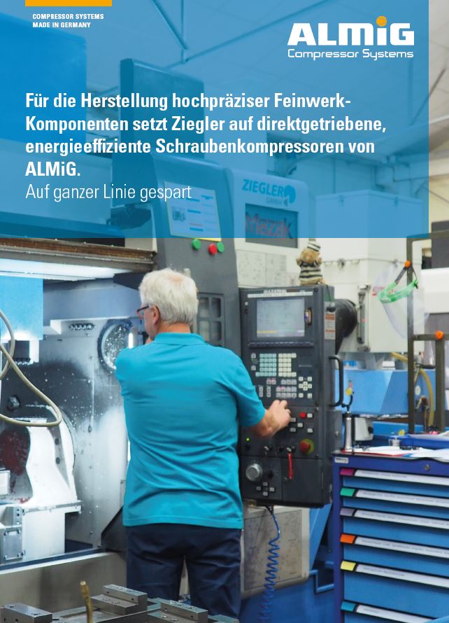 ALMiG Case Study - Ziegler GmbH - Titelbild deutsch
