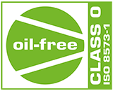 100 % oil-free - Logo