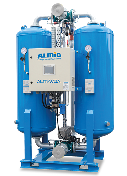 ALMiG adsorption dryer ALM-WDA - heat regenerating