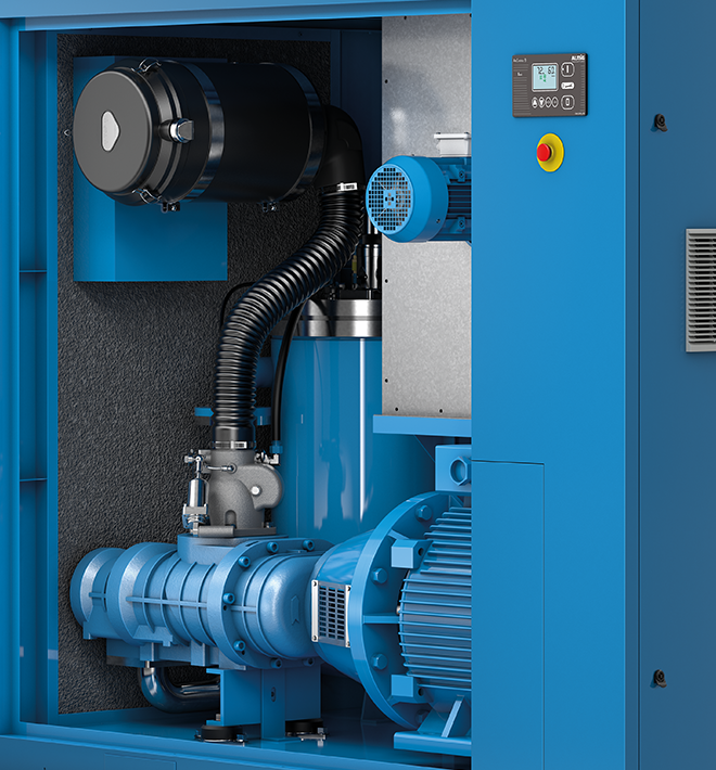 Detail view - VARIABLE XP screw compressor